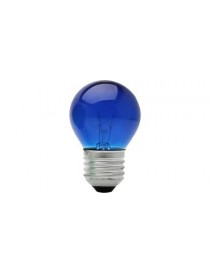 Lampada Incandescente 7w X 127v E14 Tipo Vela Cor/azul